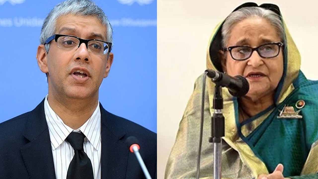 শেখ হাসিনাকে ফিরিয়ে দেওয়ার প্রসঙ্গে যা বলল জাতিসংঘ