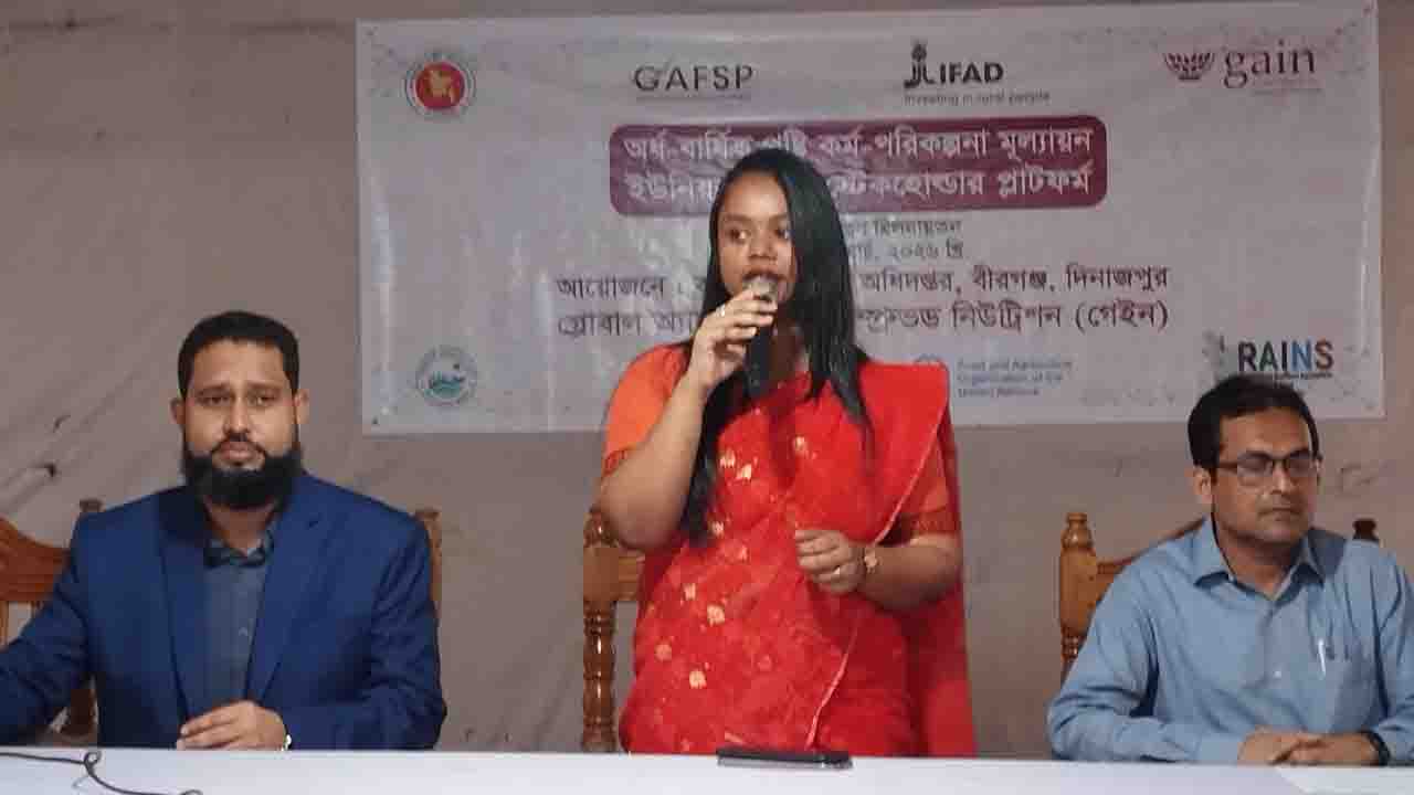বীরগঞ্জে বার্ষিক পুষ্টি কর্ম-পরিকল্পনা কর্মশালা অনুষ্ঠিত