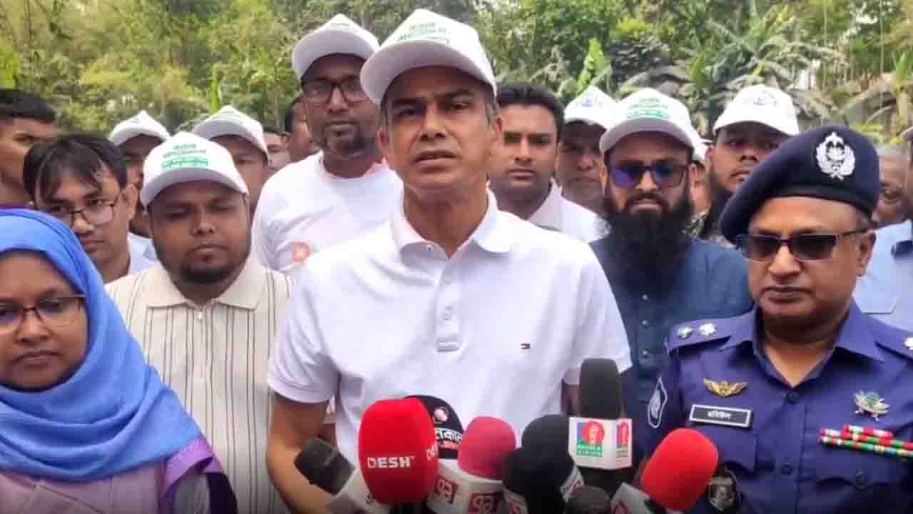 পঞ্চগড়ের বোদায় ঝিনাইকুড়ি খাল খননের উদ্বোধন