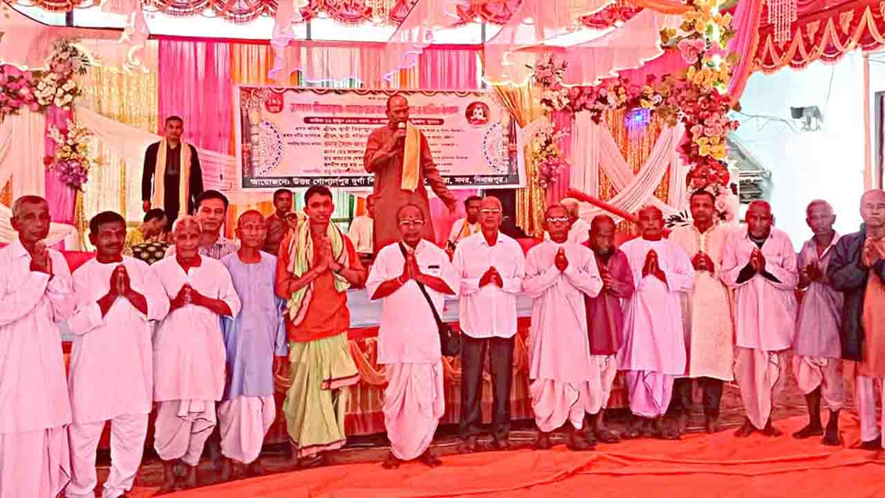 উত্তর গোপালপুরে শ্রীরামকৃষ্ণের জন্মতিথি ও কবিগান অনুষ্ঠিত