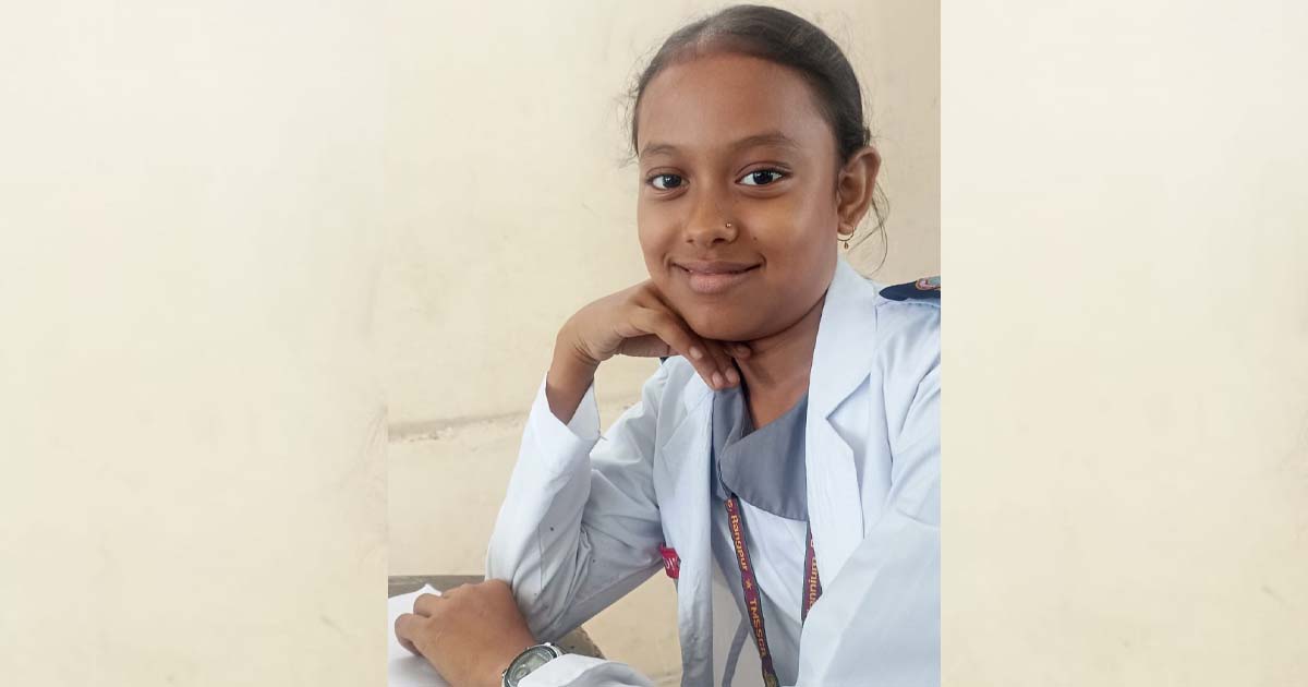 প্রকাশ পেল শিশু কবি উদ্দীপ্তার প্রথম কাব্যগ্রন্থ