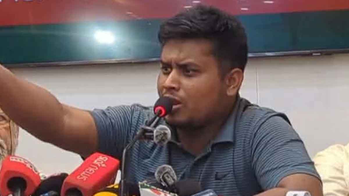 রাষ্ট্র সংস্কার না হলে জুলাইয়ের মতো আন্দোলনের হুমকি হাসনাতের