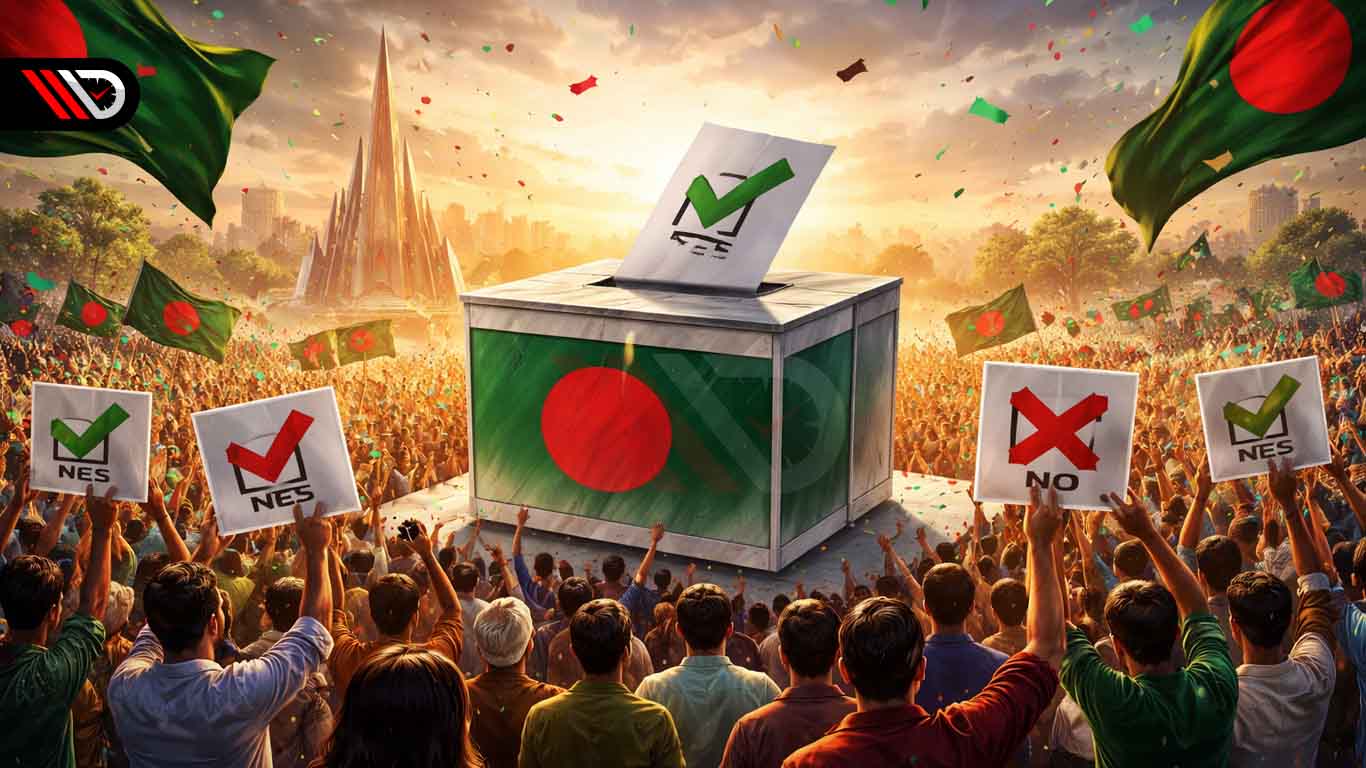 গণভোটের প্রশ্নে রাজনৈতিক দ্বিধা: সিস্টেম পরিবর্তনের স্বপ্ন কি অধরাই থেকে যাবে?