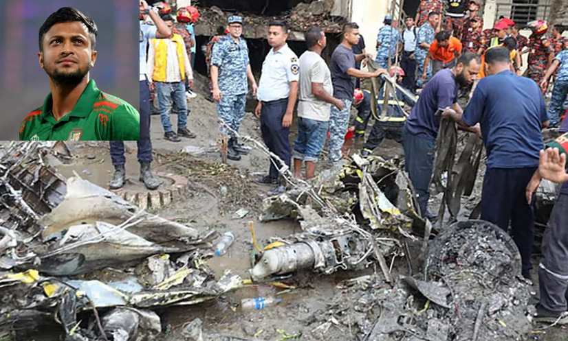 ‍‍`একজন বাবা হিসেবে এই যন্ত্রণা আমি অনুভব করছি‍‍`, মাইলস্টোন দুর্ঘটনায় শোকাহত সাকিব আল হাসান
