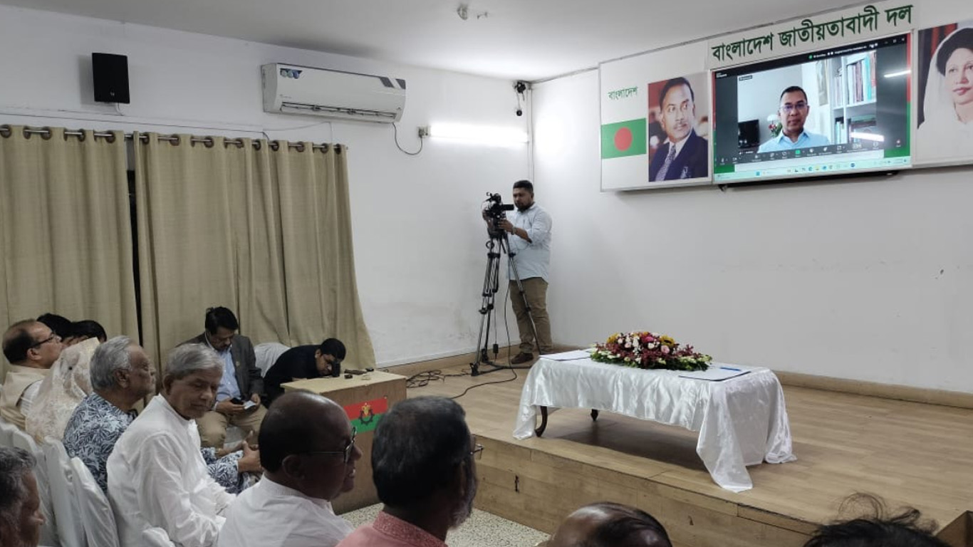 তারেক রহমানের সঙ্গে জোটের নেতাদের গুরুত্বপূর্ণ বৈঠক
