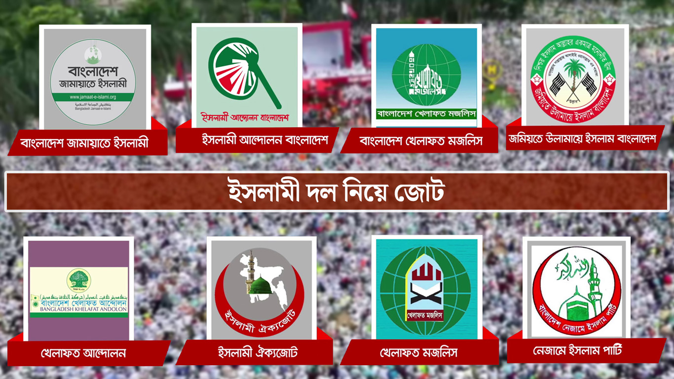 তফসিলের পর আসছে জামায়াতসহ ৮ ইসলামি দলের জোট
