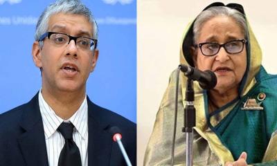 শেখ হাসিনাকে ফিরিয়ে দেওয়ার প্রসঙ্গে যা বলল জাতিসংঘ