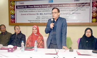 কেয়ারারের সেবায় রোগী পায় মানসিক প্রশান্তি: সিভিল সার্জন