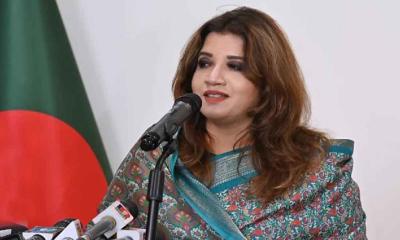 প্রথম বিদেশ সফরে গেলেন শামা ওবায়েদ