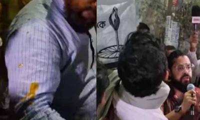 নাসীরুদ্দীন পাটওয়ারীর পথসমাবেশে ডিম নিক্ষেপ