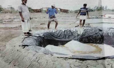 কুতুবদিয়ায় লবণের কেজি ৪ টাকা, লোকসানে চাষিরা
