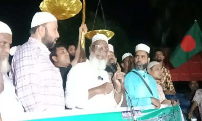 খানসামায় জুলাই গণঅভ্যুত্থান বর্ষপূর্তিতে জামায়াতে ইসলামীর গণমিছিল