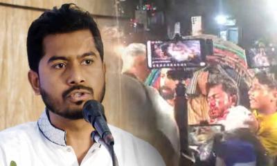 জাতীয় পার্টির কার্যালয়ের সামনে ফের সংঘর্ষ, গুরুতর আহত নুরুল হক নুর