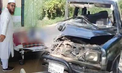 ফুলবাড়ীতে পিকআপের ধাক্কায় বিএনপি নেতাসহ আহত পাঁচজন