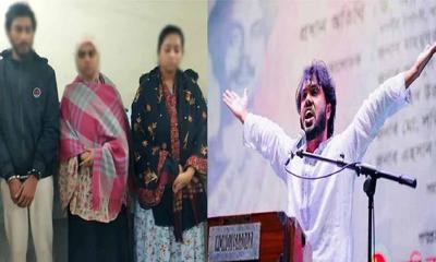 হাদিকে হত্যাচেষ্টা: ফয়সালের স্ত্রী ও প্রেমিকাসহ আটক ৩