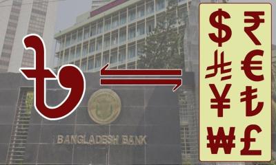 মুদ্রাবাজার স্থিতিশীল: আজ ডলারের গড় রেট ১২১.৬৫ টাকা