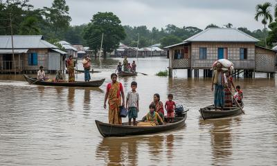 ৩০ জেলায় বড় ধরনের বন্যার আভাস