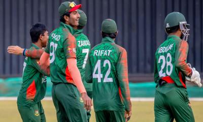 জিম্বাবুয়েতে চ্যাম্পিয়ন টাইগার যুবারা, রিজানের ব্যাটে জয়