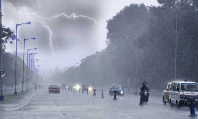 সারা দেশে বজ্রবৃষ্টির শঙ্কা