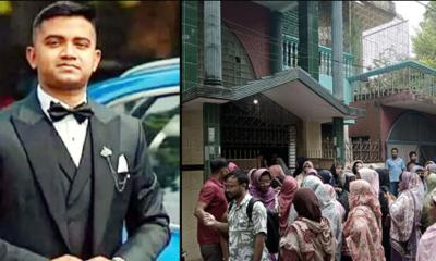 বিমান বিধ্বস্ত: নিহত পাইলট তৌকিরের স্বজনদের শোকাহত অবস্থায় রাজশাহী থেকে ঢাকায় নেওয়া হলো