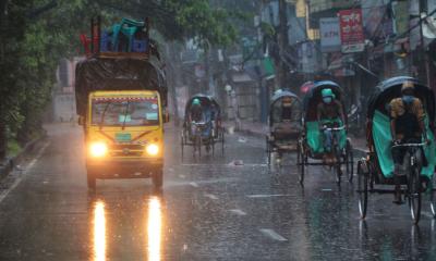 চার বিভাগে ভারী বৃষ্টির আভাস, সারাদেশে কম-বেশি বৃষ্টি