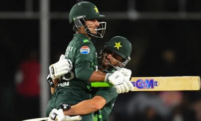 সাইমের অলরাউন্ড নৈপুণ্যে উইন্ডিজদের হারাল পাকিস্তান