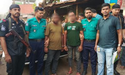 গুলিস্তানে ককটেলসহ নিষিদ্ধ ছাত্রলীগের ২ সদস্য গ্রেপ্তার
