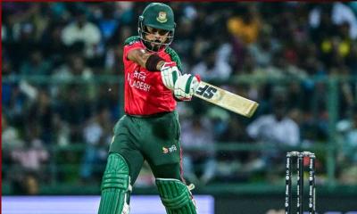 বাংলাদেশ-পাকিস্তান টি-টোয়েন্টি: হৃদয়-ইমনের জুটিতে সহজ জয়ের পথে বাংলাদেশ