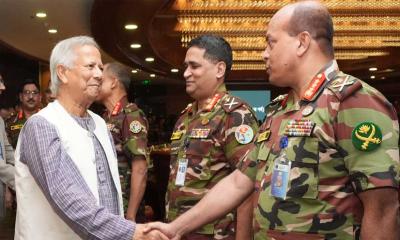 ‘সৎ ও রাজনৈতিক মতাদর্শের ঊর্ধ্বে থাকা অফিসাররা পদোন্নতির দাবিদার’: ড. ইউনূসের নির্দেশনা