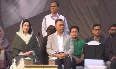কড়াইলবাসীর দোয়া মাহফিলে তারেক রহমান ও ডা. জোবাইদা