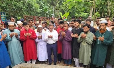 আবু সাঈদের কবর জিয়ারতের মধ্য দিয়ে ‘জুলাই শহীদ দিবস’ কর্মসূচির শুরু