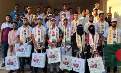 কুলাউড়ায় আহত জুলাইযোদ্ধাদের উপহার দিল ফাউন্ডেশন
