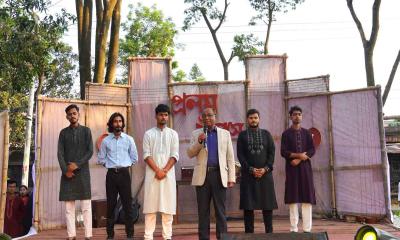 হাবিপ্রবিতে সেজুঁতির ‘প্রলয় উল্লাস’ অনুষ্ঠিত