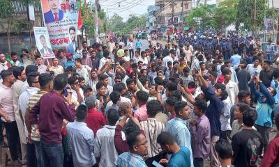 ছাত্রদলের দুই গ্রুপের সংঘর্ষে রাঙামাটিতে ১৪৪ ধারা