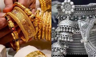দেশে আজ যে দামে বিক্রি হচ্ছে স্বর্ণ ও রুপা
