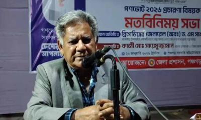 তরুণদের রক্ত বৃথা যেতে দেওয়া যাবে না: নৌপরিবহন উপদেষ্টা