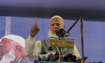 নির্বাচিত হলে প্রথমে তিস্তা মহাপরিকল্পনা বাস্তবায়ন করব:জামায়াত আমির