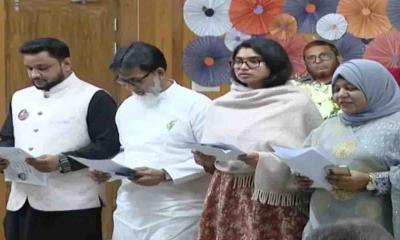 এক মঞ্চে ১১ প্রার্থীর ইশতেহার ঘোষণা