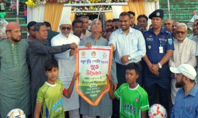 দিনাজপুরে ‘নতুন কুঁড়ি স্পোর্টস’র উদ্বোধন
