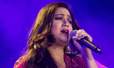 প্লেব্যাক গান নিয়ে বড় ঘোষণা দিলেন শ্রেয়া ঘোষাল