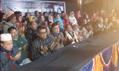 চাউলিয়াপট্টিতে ২নং ওয়ার্ড বিএনপির দোয়া মাহফিল