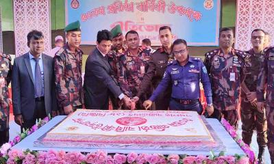 পঞ্চগড়ে ১৮ বিজিবি ব্যাটালিয়নের সুবর্ণজয়ন্তী উদযাপিত