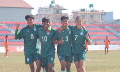 ভারতকে হারাল বাংলাদেশের মেয়েরা