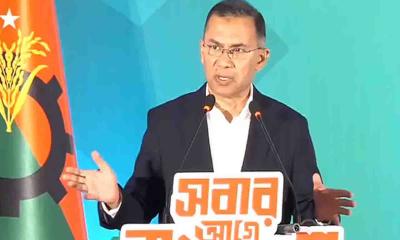 জয়ের পর প্রথমবারের মতো সংবাদ সম্মেলনে তারেক রহমান