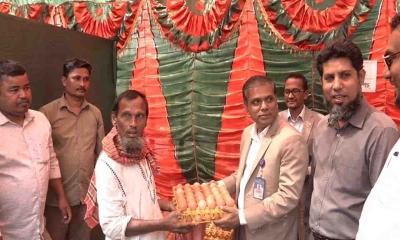 রমজানে দিনাজপুরে সুলভ মূল্যে ডিম ও মাংস বিক্রি শুরু