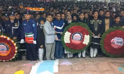 পঞ্চগড়ে শহিদদের শ্রদ্ধা জানালেন প্রতিমন্ত্রী ফরহাদ হোসেন