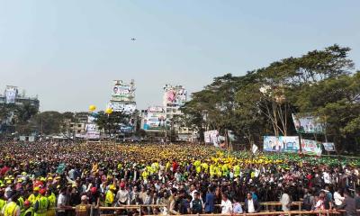 সিলেটের আলিয়া মাঠে বিএনপির জনসভা শুরু