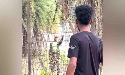 কসবা সীমান্তে বিএসএফের সঙ্গে বাংলাদেশি যুবকের বাগ্বিতণ্ডা