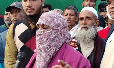 হাদি ৫ বছর বাঁচলে দেশ হতো জনতার: মাসুমা হাদি