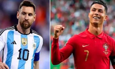মেসিকে টপকে রোনালদোর রেকর্ড